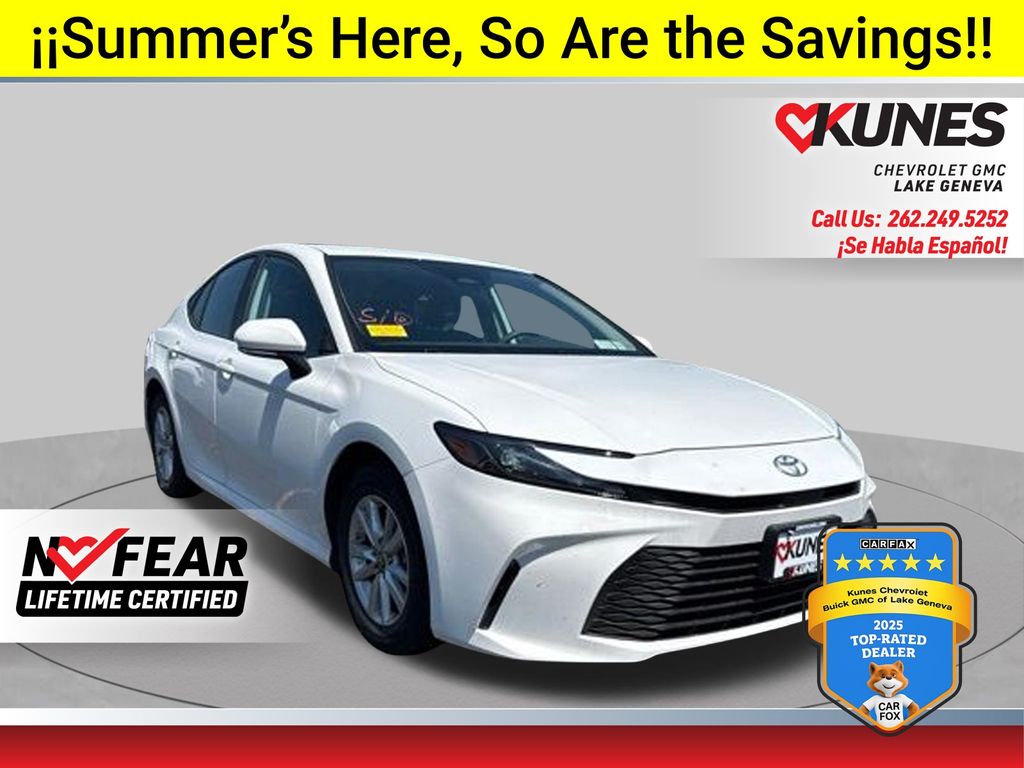 Ice 2025 Toyota Camry Sedan Front-Wheel Drive Continuously Variable Transmission