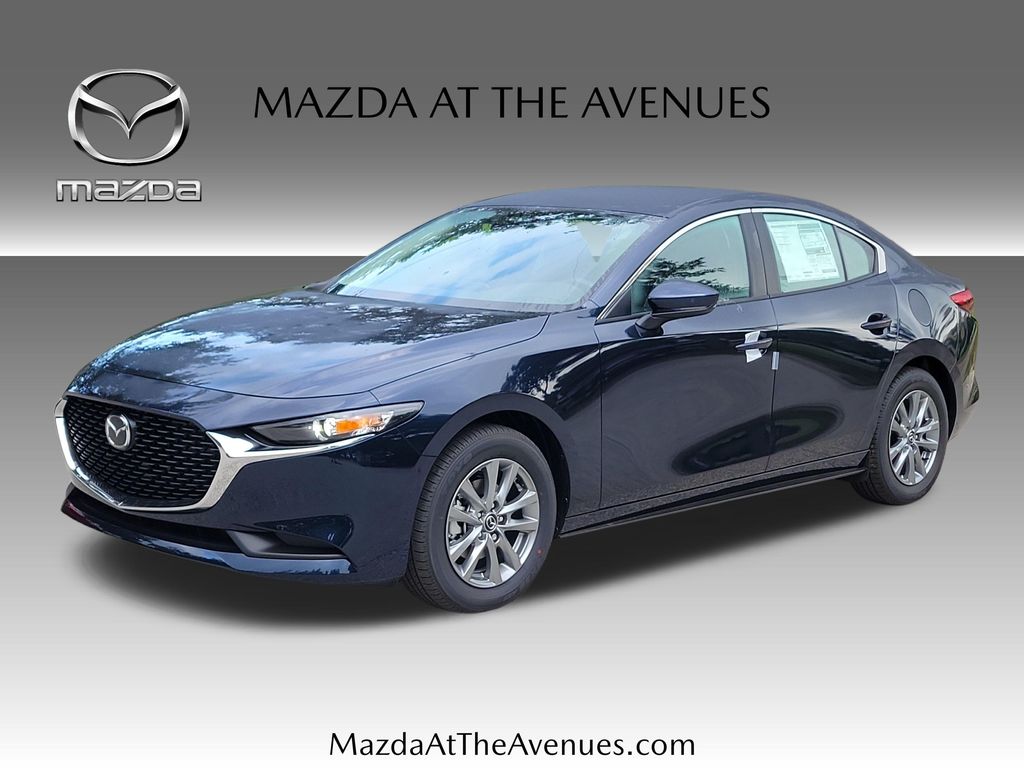 Crystal Blue 2026 Mazda MAZDA3 Sedan Front-Wheel Drive 6-Speed Automatic