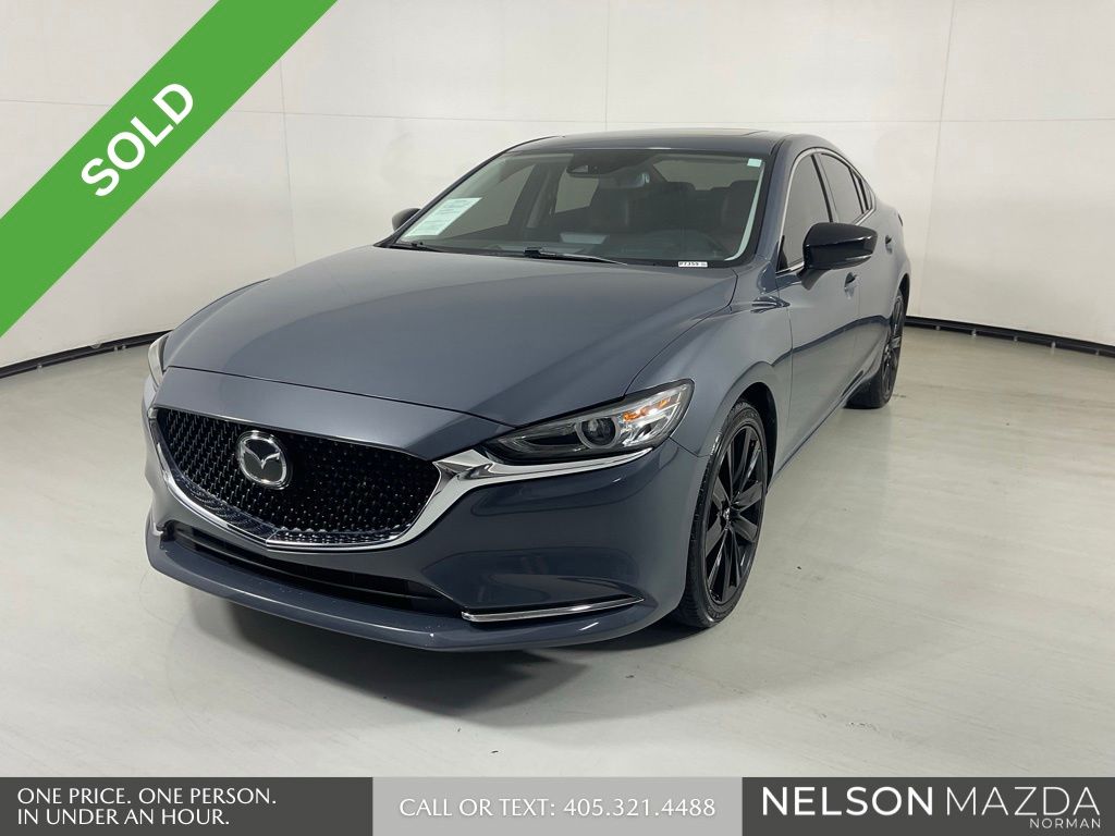 Polymetal Gray 2021 Mazda MAZDA6 Sedan Front-Wheel Drive 6-Speed Automatic