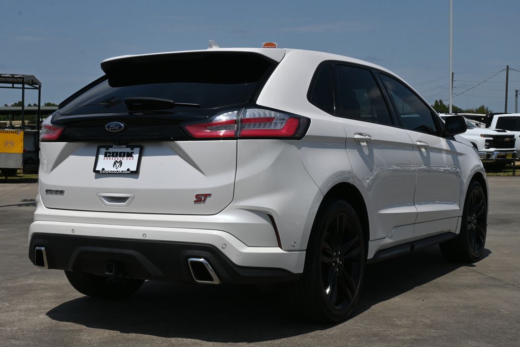 2019 Ford Edge ST White at Durrett Motor Company