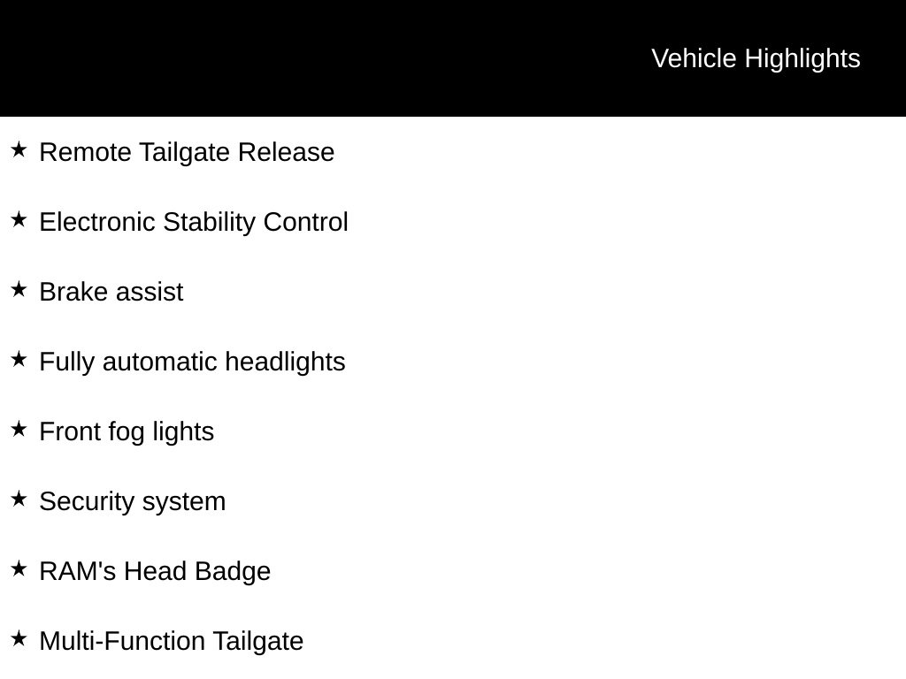 New 2027 Ram 1500 Truck