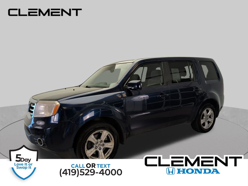 Black (Obsidian Blue Pearl) 2014 Honda Pilot SUV / Crossover Four-Wheel Drive 5-Speed Automatic
