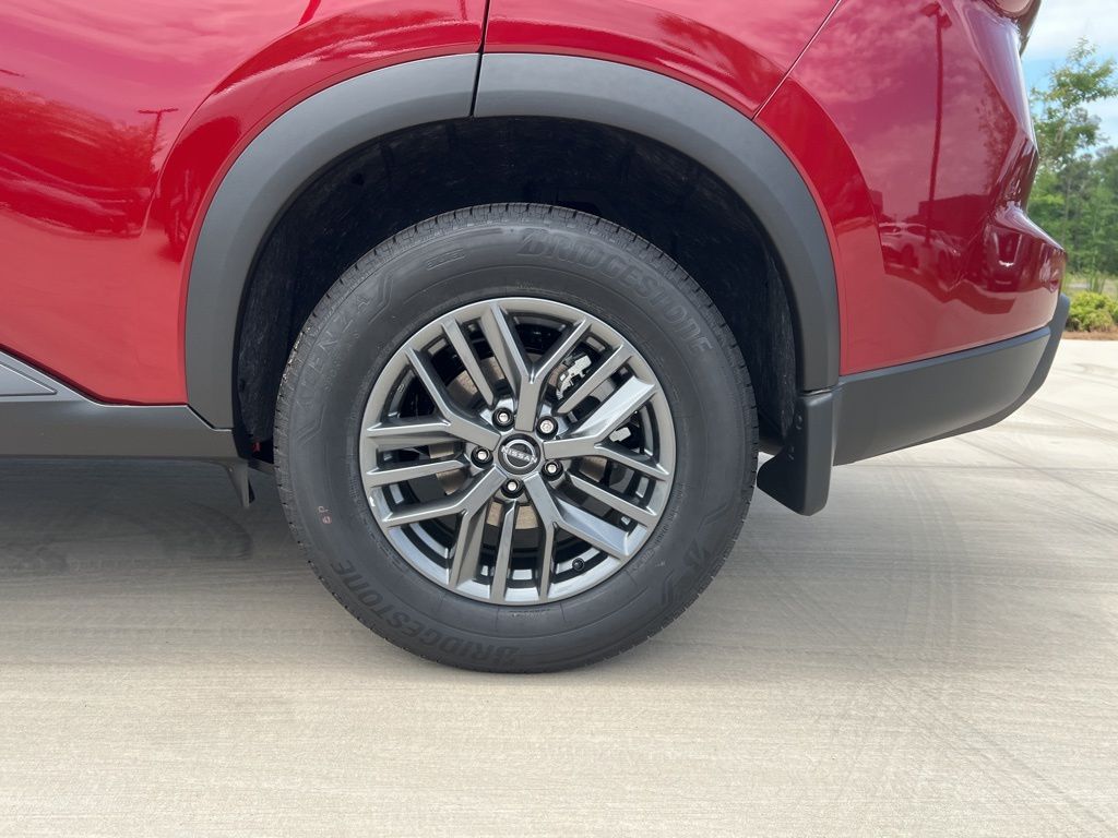 2025 Scarlet Ember Tintcoat Nissan Rogue S FWD SUV