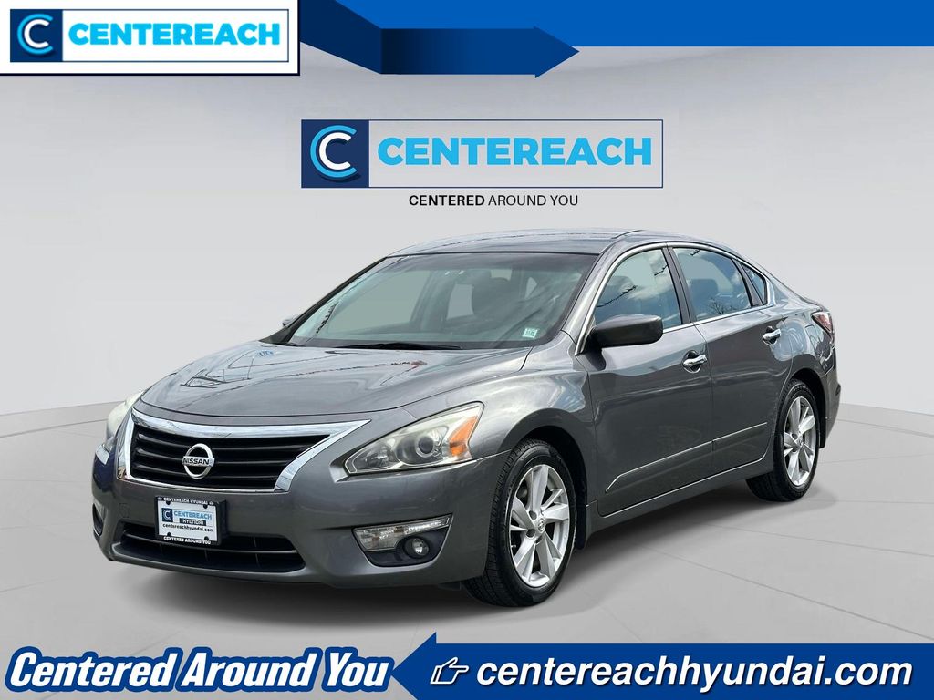 Gray (Gun Metallic) 2015 Nissan Altima 2.5 SV Sedan Front-Wheel Drive Continuously Variable Transmission