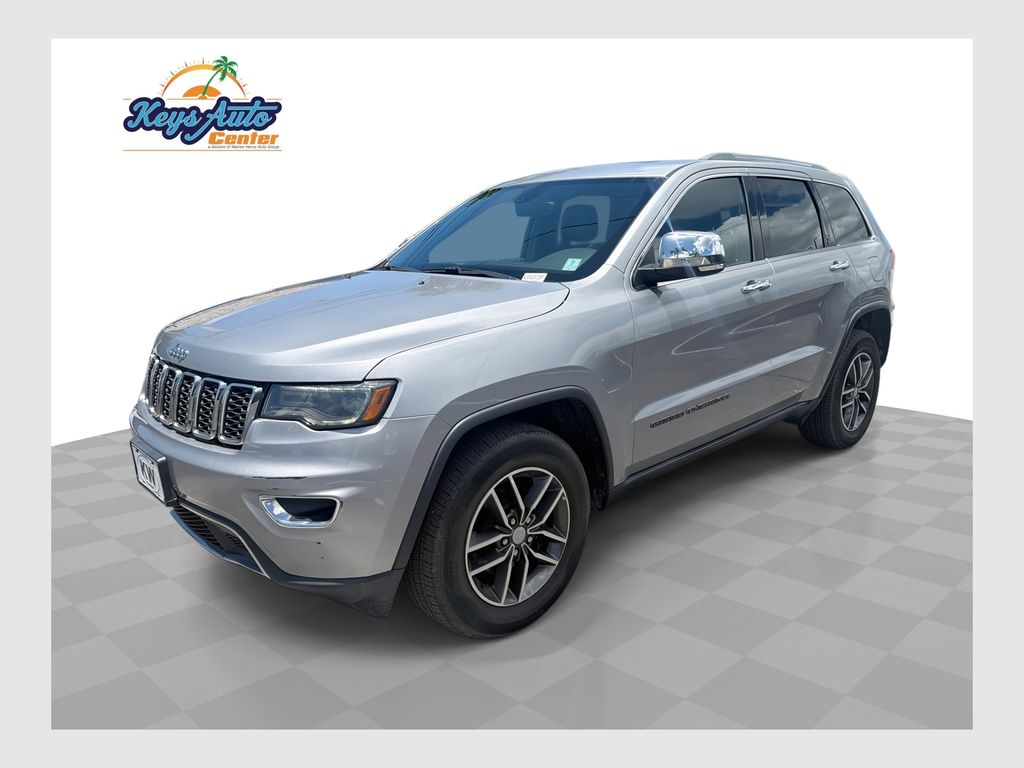 Billet Silver Metallic Clearcoat 2018 Jeep Grand Cherokee SUV / Crossover Four-Wheel Drive 8-Speed Automatic