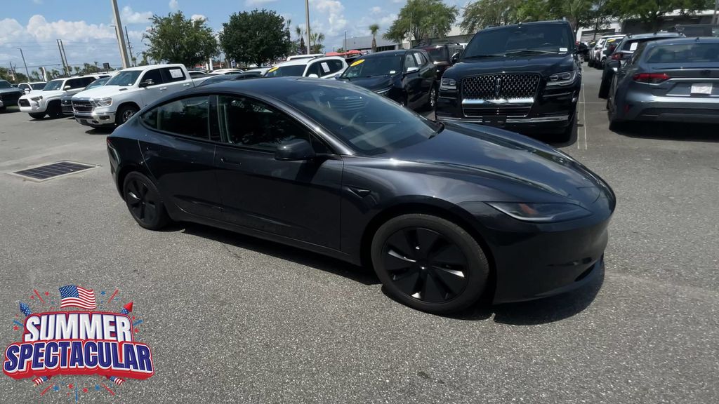 Used 2024 Tesla Model 3 Base with VIN 5YJ3E1EA7RF854195 for sale in Jacksonville, FL
