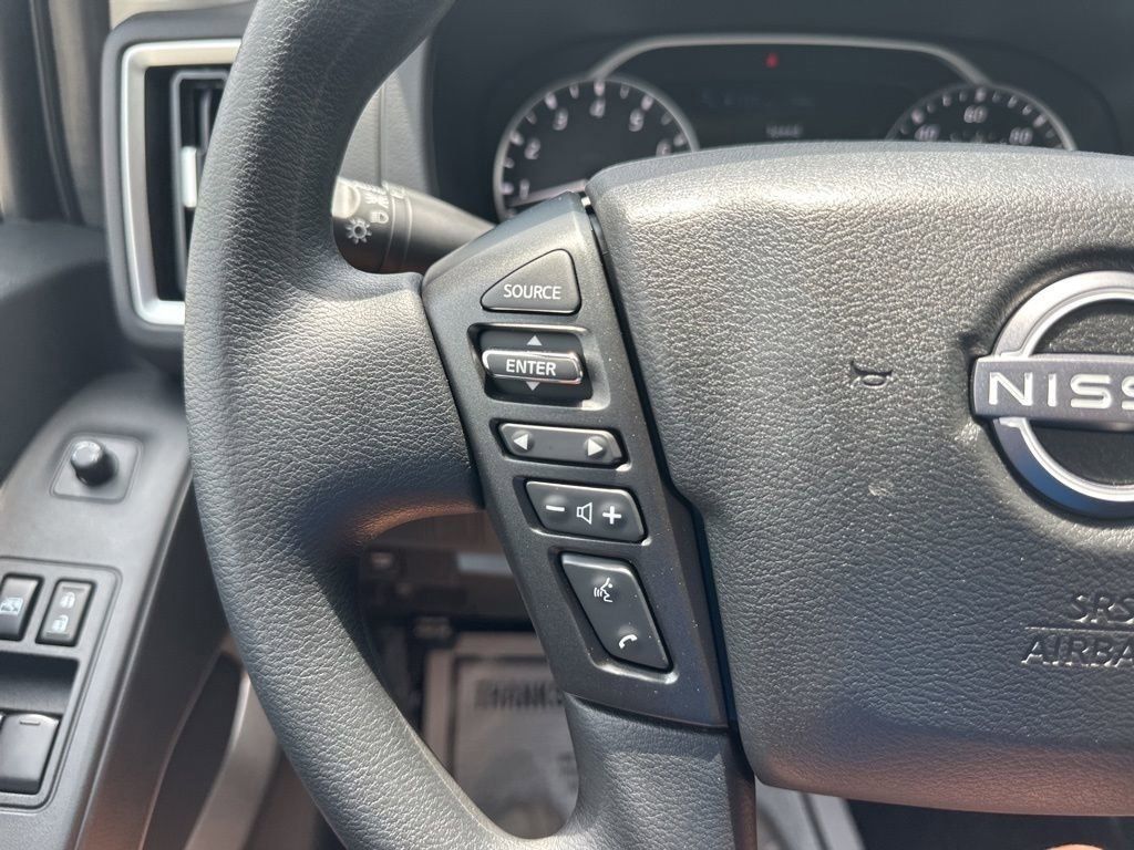 2025 Glacier White Nissan Frontier SV RWD Truck
