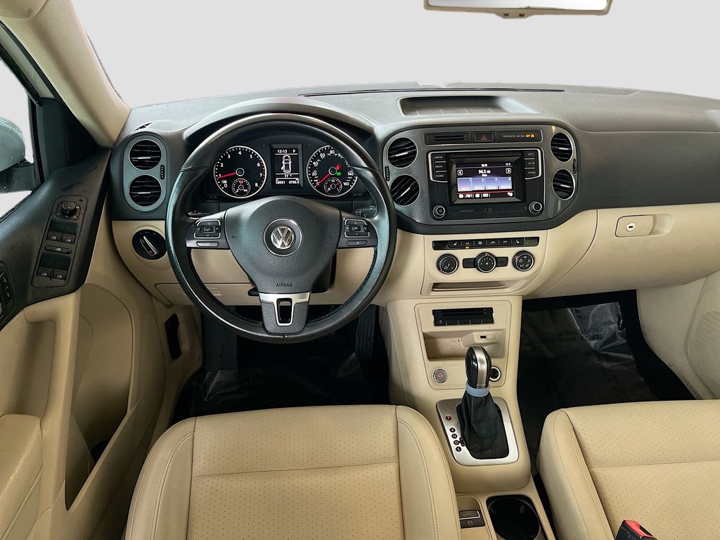 2016 Volkswagen Tiguan S White at Durrett Motor Company