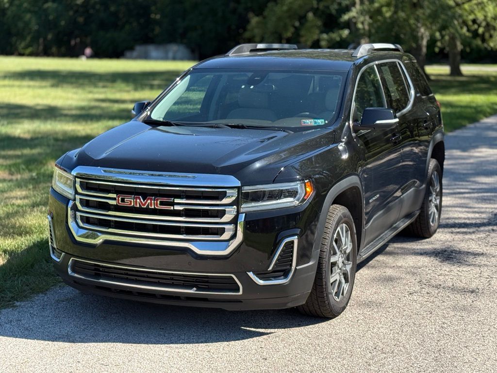 Black (Ebony Twilight Metallic) 2023 GMC Acadia SUV / Crossover Four-Wheel Drive 9-Speed Automatic