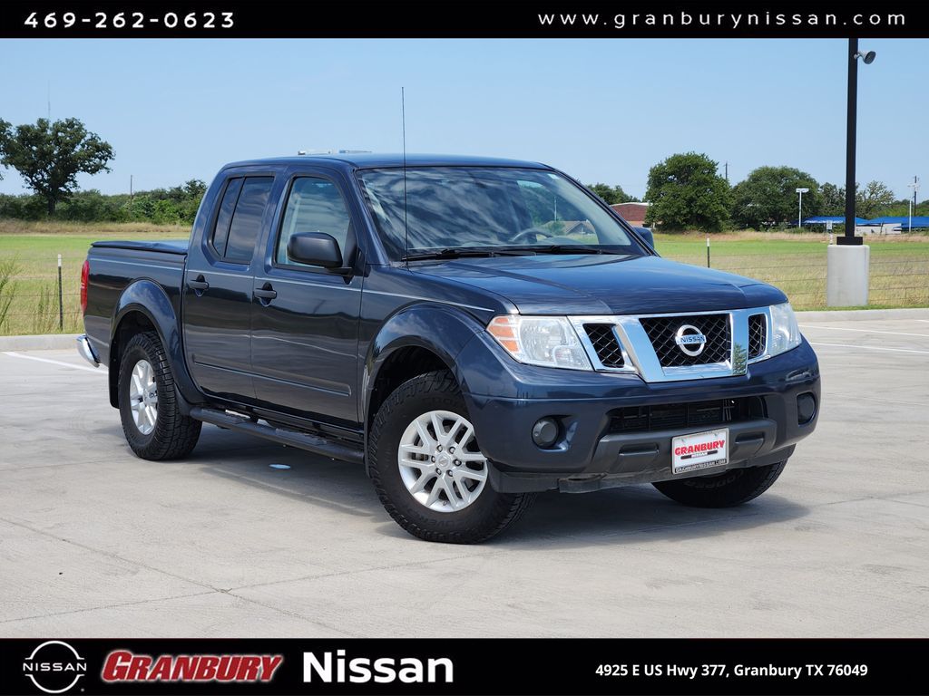 Arctic Blue Metallic 2019 Nissan Frontier Pickup Truck 4X2 5-Speed Automatic Overdrive
