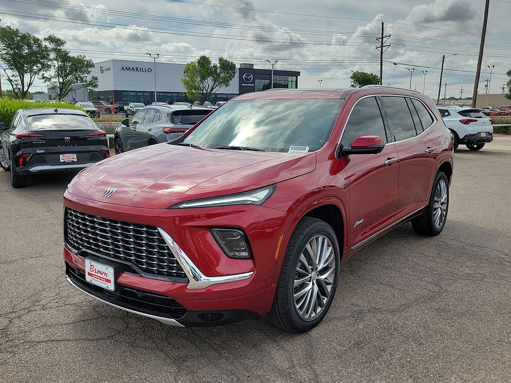 2026 Buick Enclave Avenir Red at Brown Buick GMC