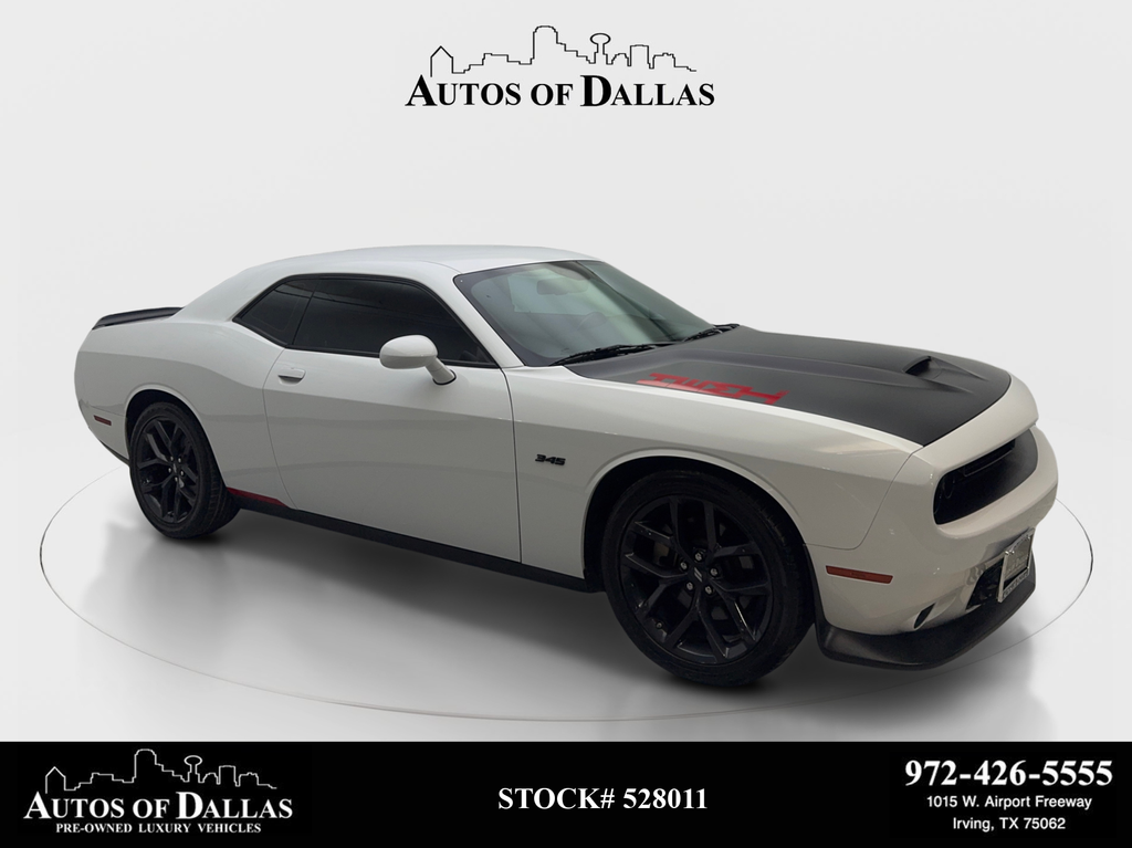 White Knuckle Clearcoat 2023 Dodge Challenger Coupe Rear-Wheel Drive 8-Speed Automatic
