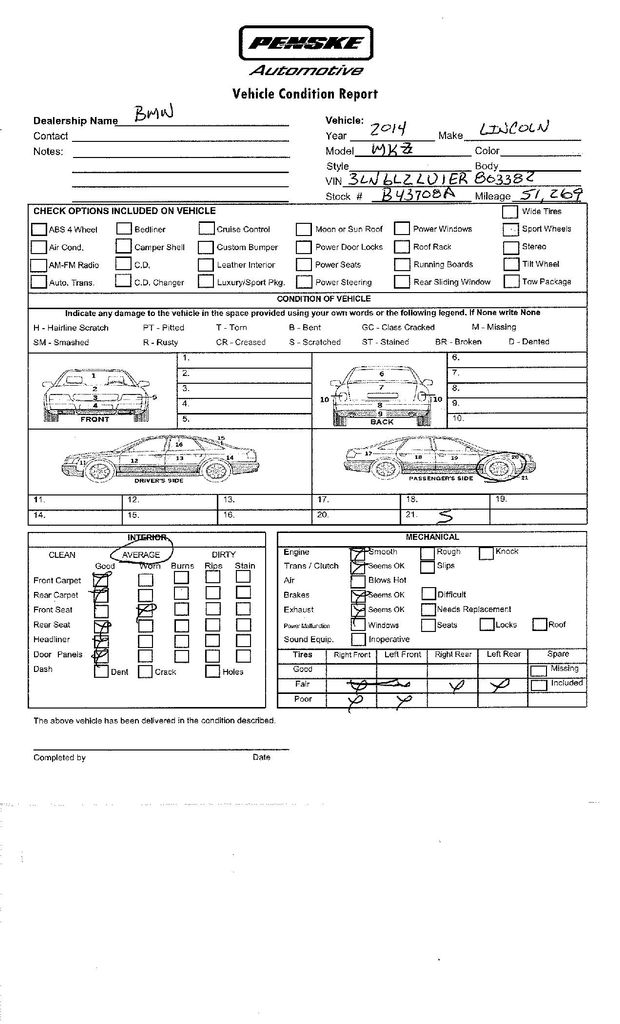 Thumbnail: 2014 Lincoln MKZ - 22