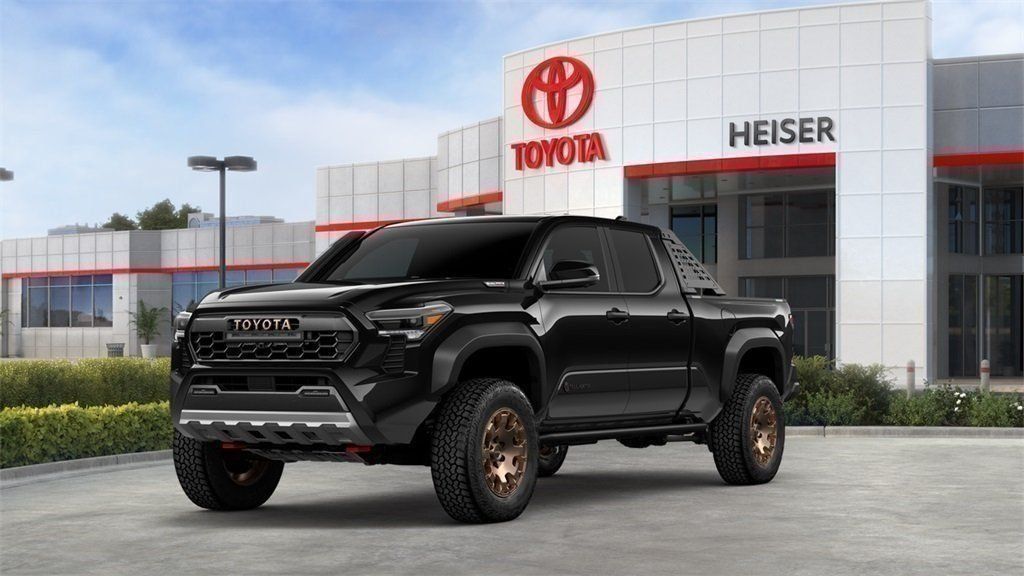 Black 2025 Toyota Tacoma Pickup Truck  8-Speed Automatic