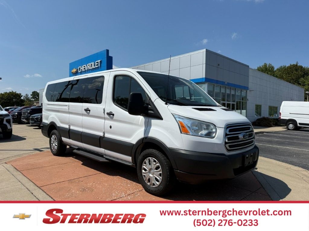 Oxford White 2015 Ford Transit Passenger Van Rear-Wheel Drive 6-Speed Automatic Overdrive