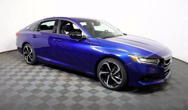Still Night Pearl 2021 Honda Accord Sport FWD Sedan Front-Wheel Drive Continuously Variable Transmission