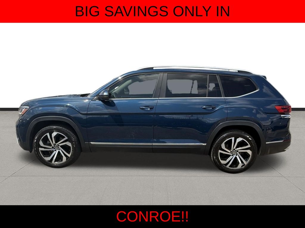 2022 Volkswagen Atlas SEL Blue at DeMontrond Auto Country