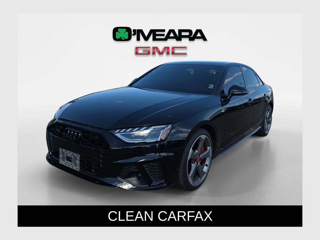 Mythos Black Metallic 2023 Audi A4 Sedan All-Wheel Drive 7-Speed Automatic