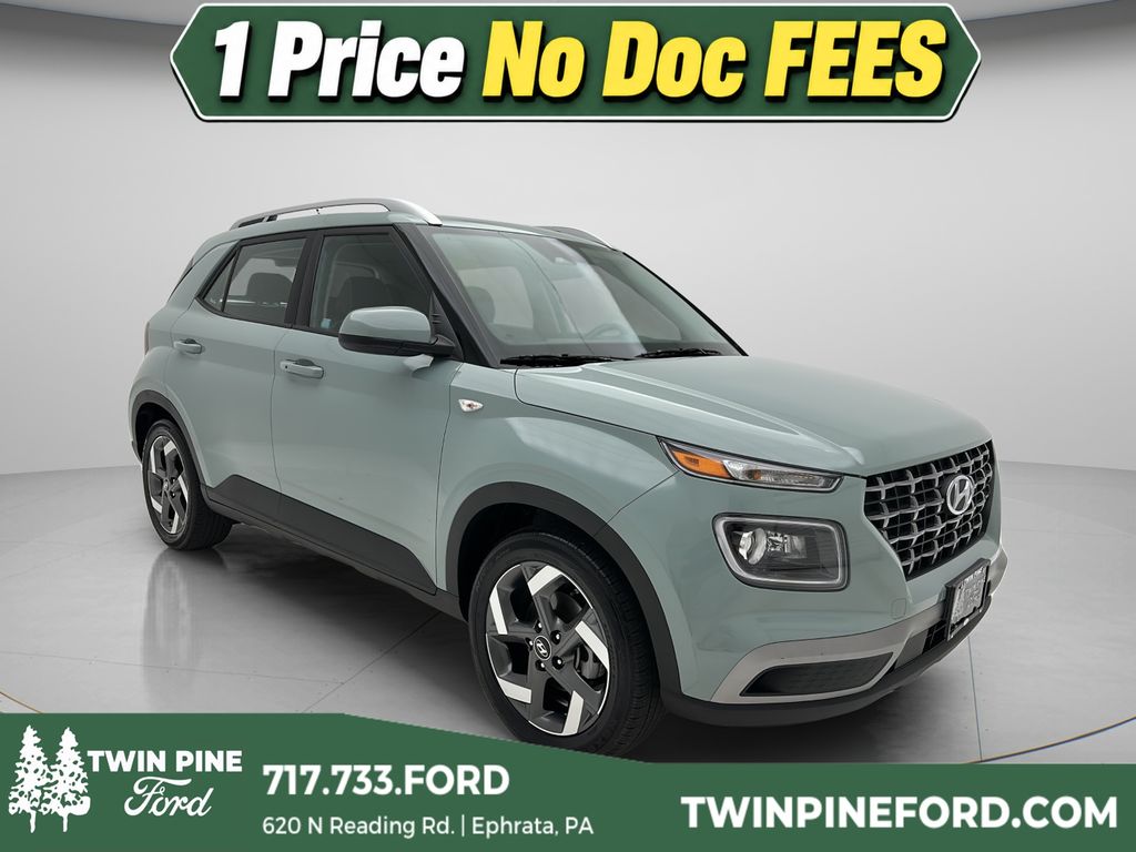 Mirage Green 2025 Hyundai Venue SUV / Crossover Front-Wheel Drive Continuously Variable Transmission