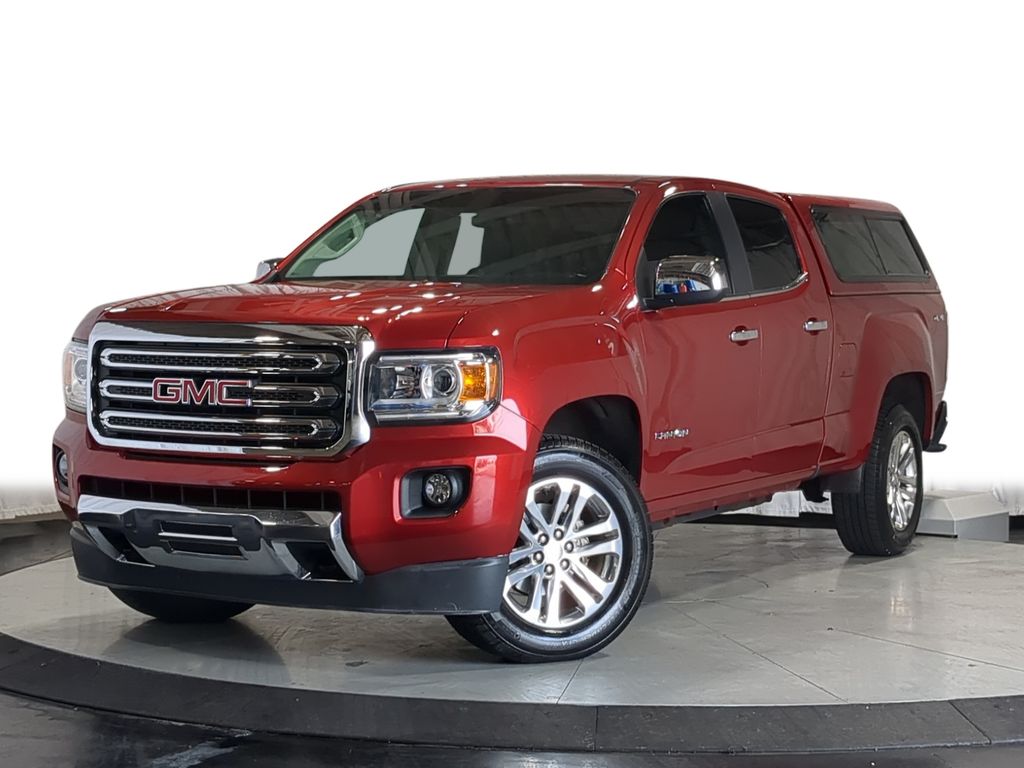 Copper Red Metallic 2016 GMC Canyon Pickup Truck Four-Wheel Drive 6-Speed Automatic