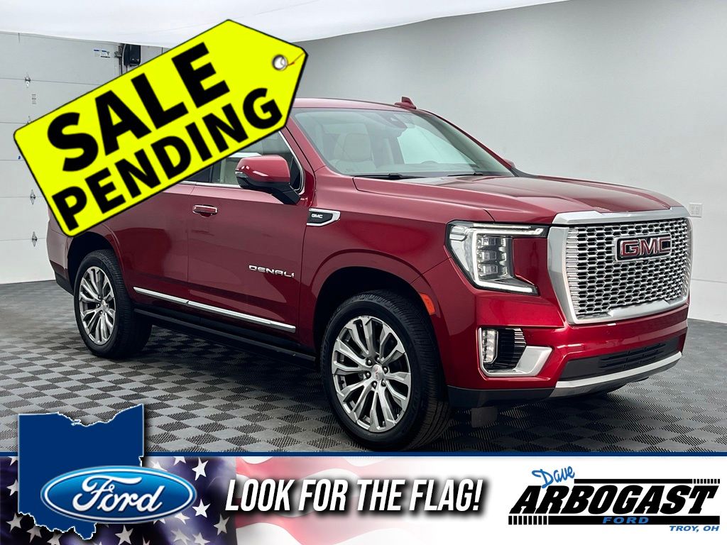 Cayenne Red Tintcoat 2021 GMC Yukon SUV / Crossover Four-Wheel Drive