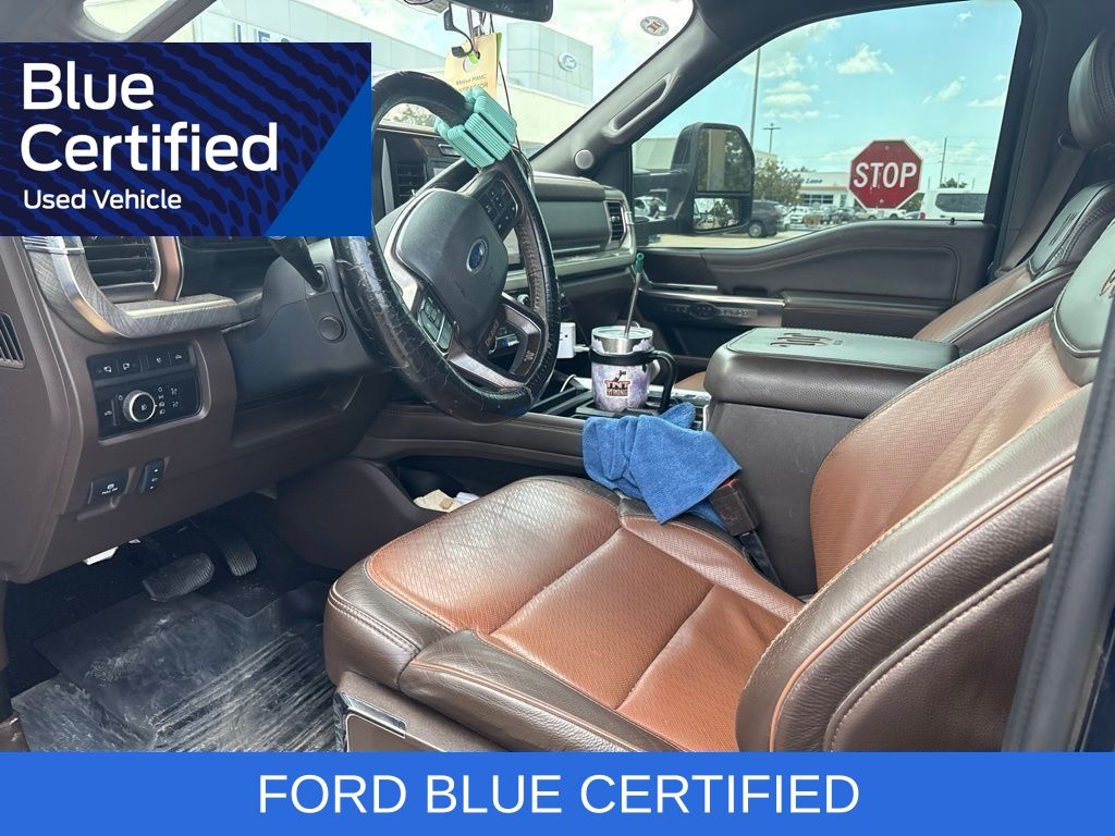 2024 Ford F-350SD King Ranch Blue at Central Houston Nissan