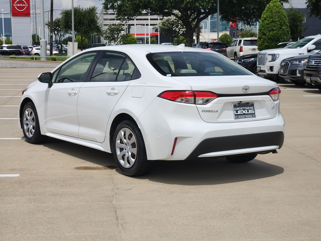 2021 Toyota Corolla LE White at Community Toyota