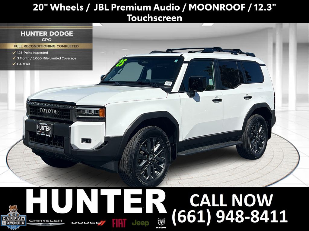 Ice 2025 Toyota Land Cruiser 4WD SUV / Crossover Four-Wheel Drive 8-Speed Automatic