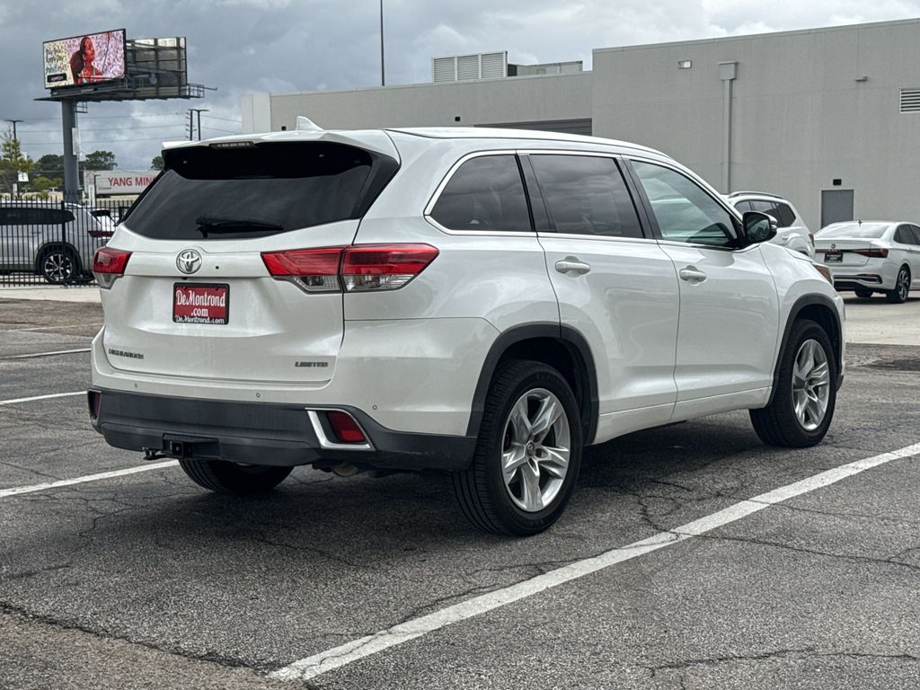 2018 Toyota Highlander Limited White at Big Star Chrysler Jeep Dodge Ram 