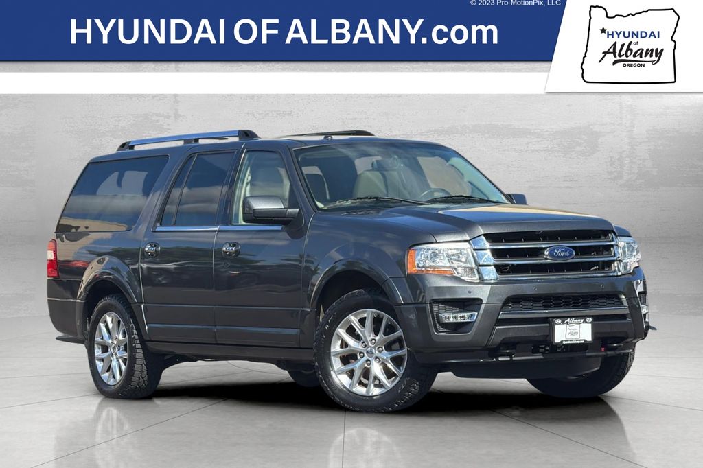 Gray (Magnetic Metallic) 2015 Ford Expedition EL Limited 4WD SUV / Crossover Four-Wheel Drive 6-Speed Automatic