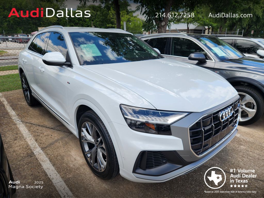 used 2023 Audi Q8 car, priced at $52,374