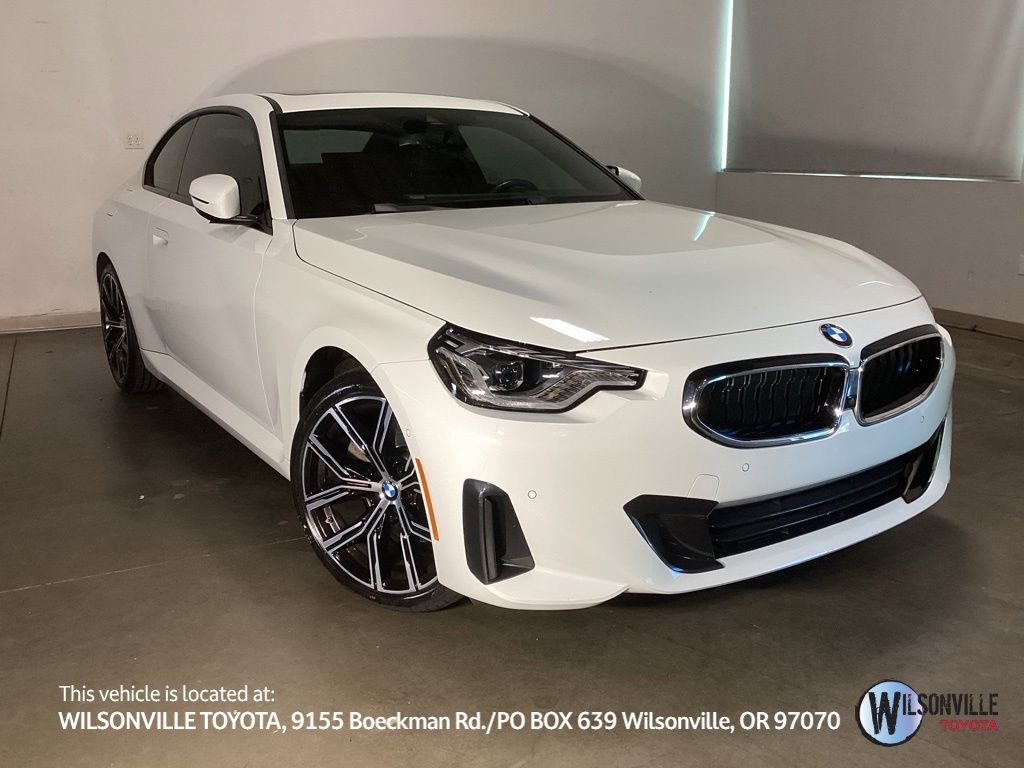 Alpine White 2023 BMW 2 Series Coupe All-Wheel Drive 8-Speed Automatic