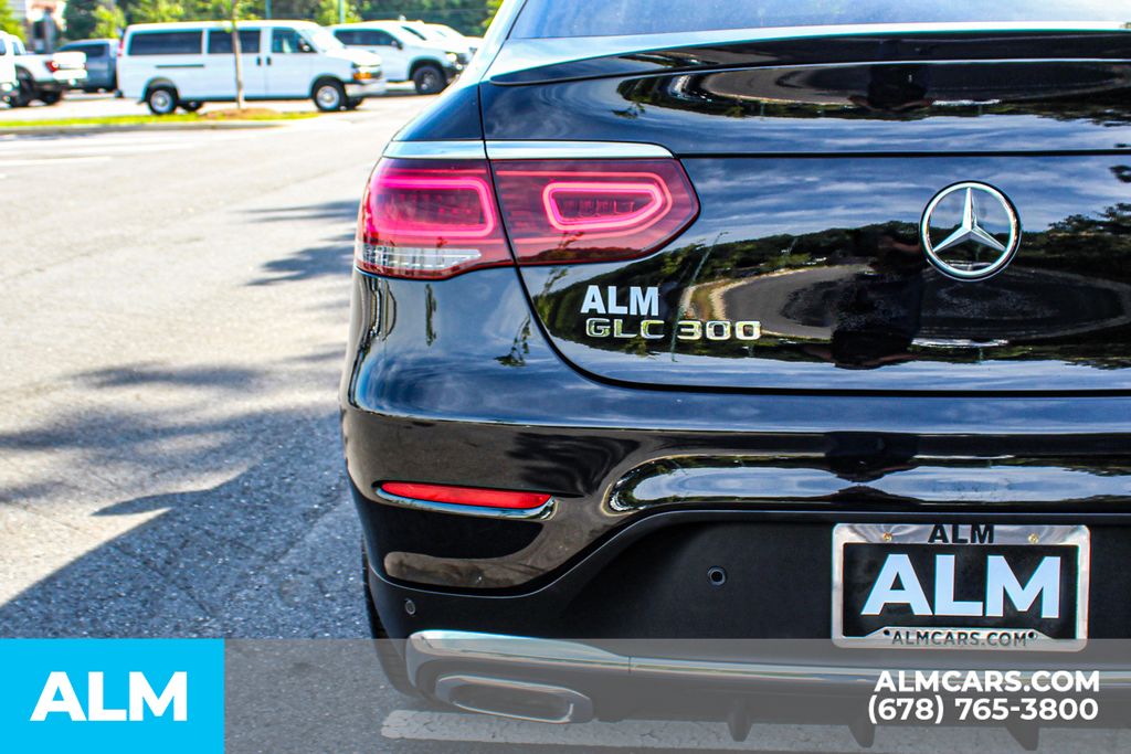 Used 2021 Black Mercedes-Benz GLC 300 Coupe image 13