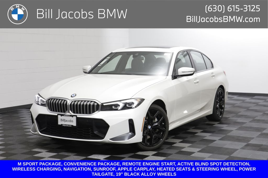 Alpine White 2026 BMW 3 Series Sedan All-Wheel Drive Automatic