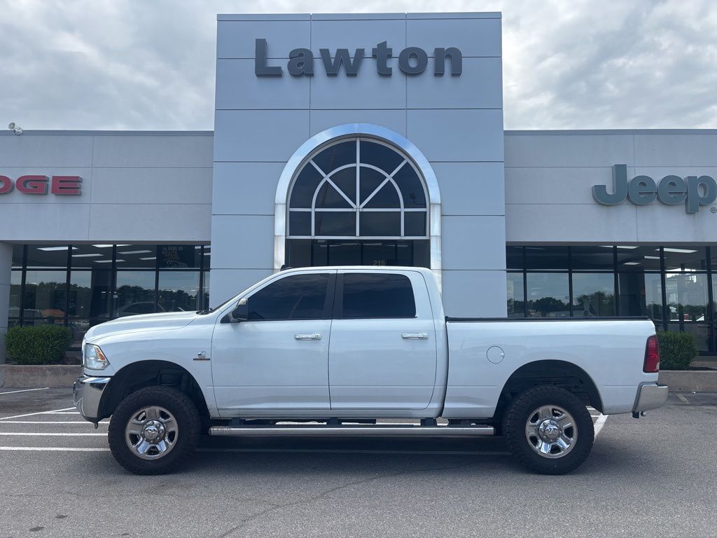 Bright White Clearcoat 2018 RAM 2500 SLT Crew Cab 4WD Pickup Truck Four-Wheel Drive 6-Speed Automatic