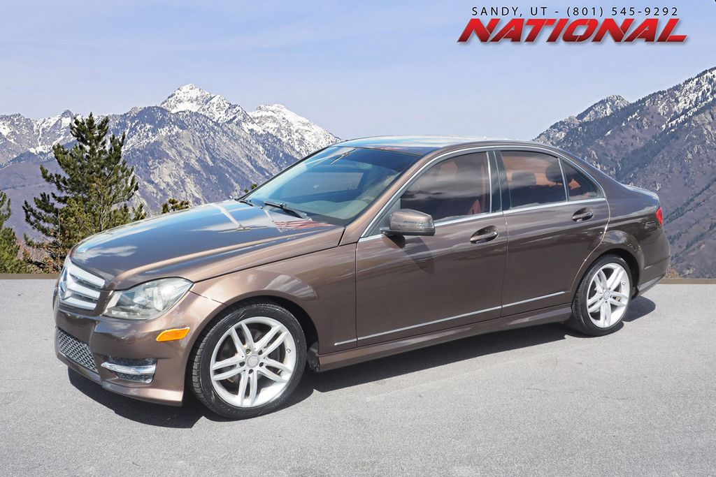 Brown (Tan) 2013 Mercedes-Benz C-Class C 250 Sedan Sedan 7-Speed Automatic
