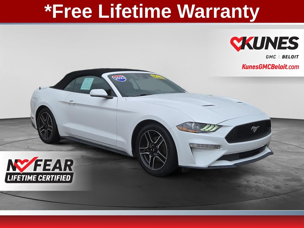 Oxford White 2023 Ford Mustang EcoBoost Premium Convertible RWD Convertible Rear-Wheel Drive Automatic