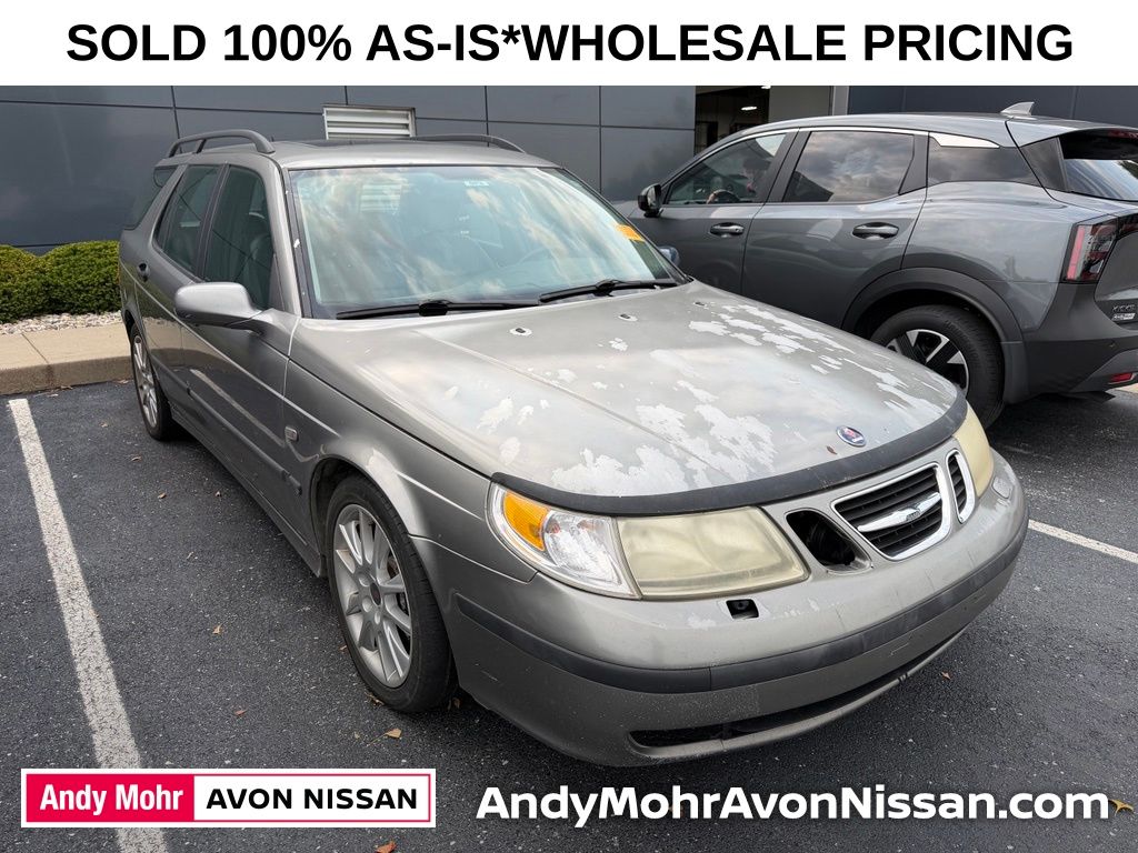 Steel Gray Metallic 2004 Saab 9-5 Wagon Front-Wheel Drive 5-Speed Automatic