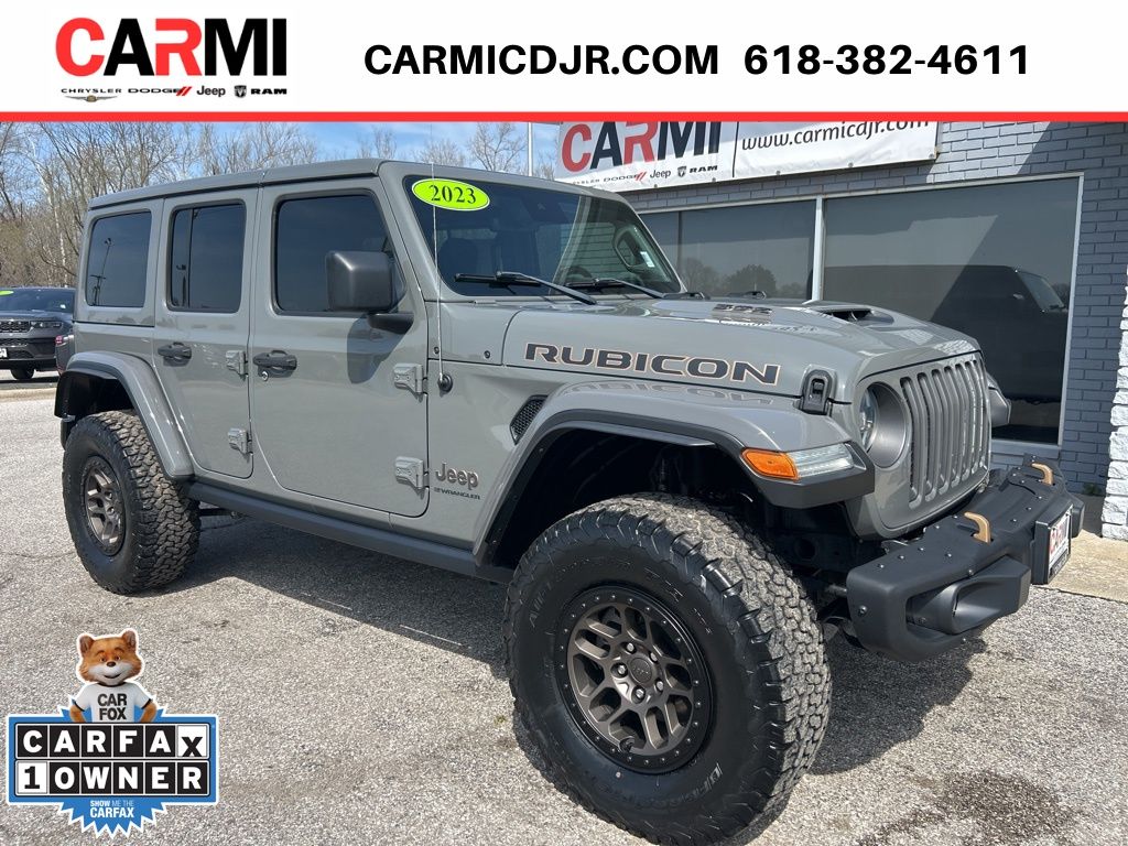 Sting-Gray Clearcoat 2023 Jeep Wrangler SUV / Crossover Four-Wheel Drive 8-Speed Automatic