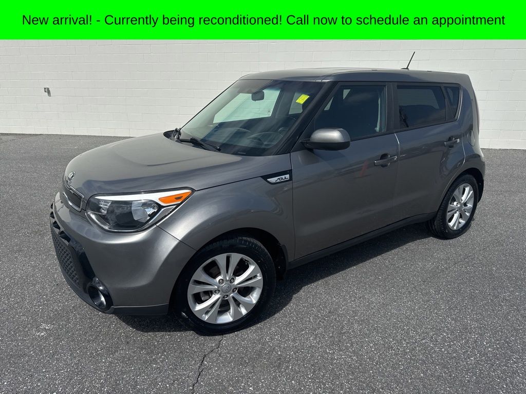 Titanium Gray 2016 Kia Soul Wagon 6-Speed Automatic