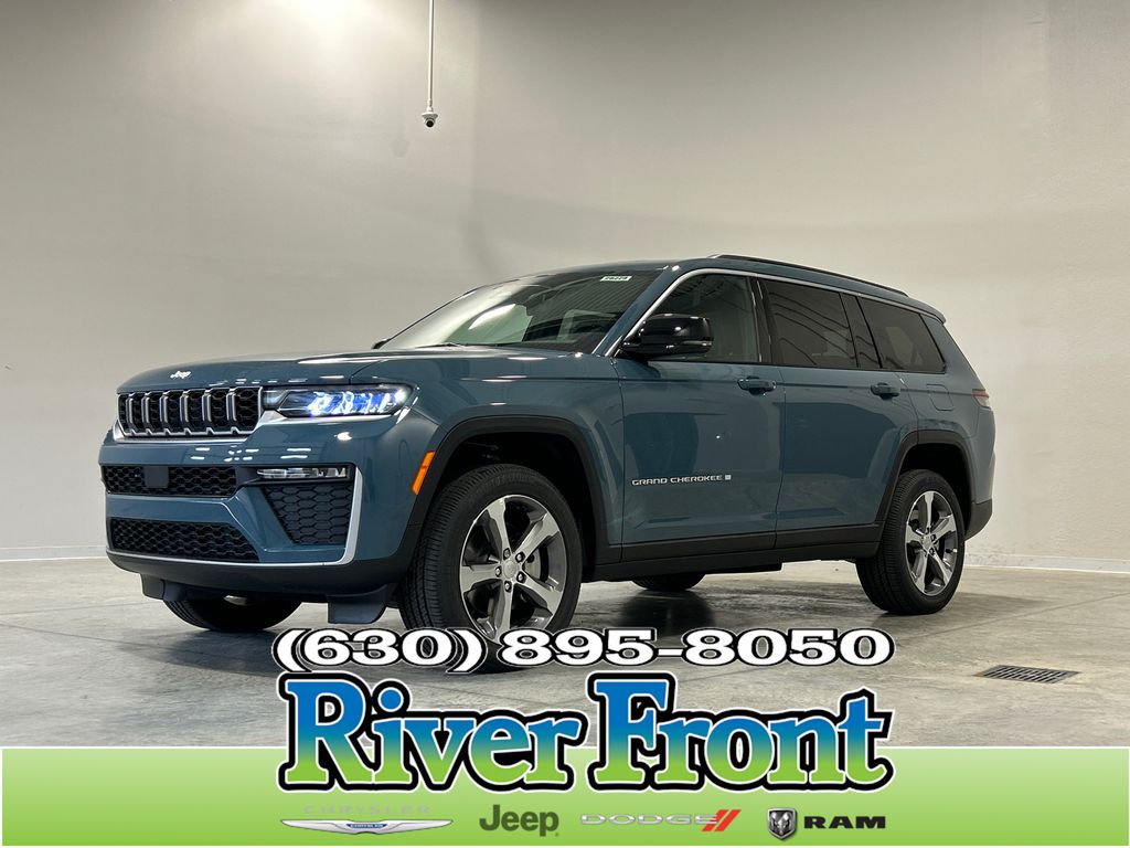 Gray (Steel Blue) 2026 Jeep Grand Cherokee L SUV / Crossover Four-Wheel Drive 8-Speed Automatic