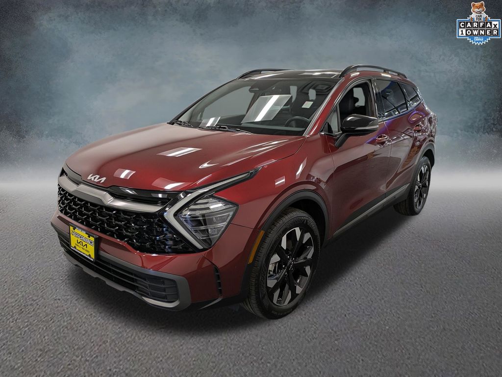 Dawning Red 2024 Kia Sportage SUV / Crossover All-Wheel Drive 8-Speed Automatic