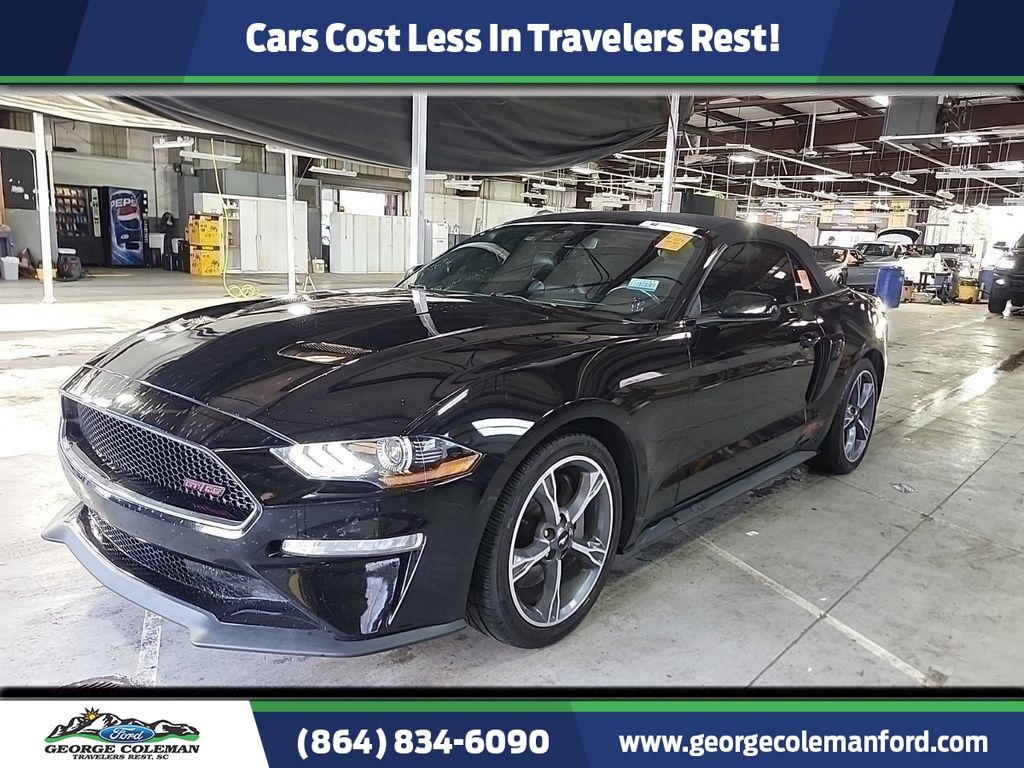 Shadow Black 2022 Ford Mustang GT Premium Convertible RWD Convertible Rear-Wheel Drive Automatic