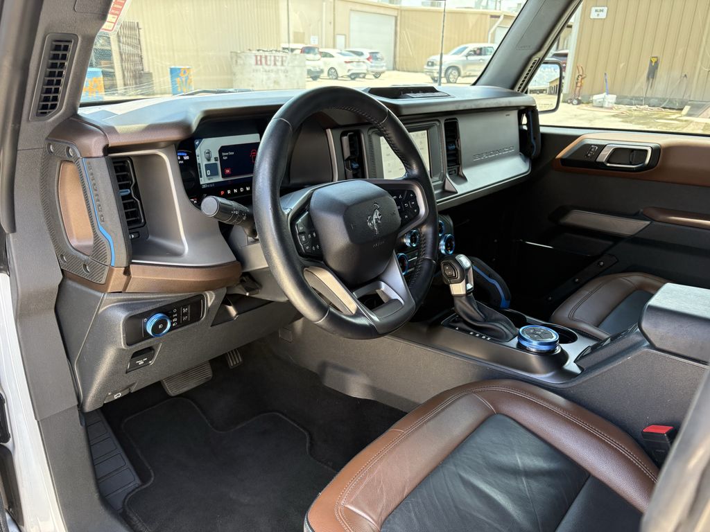 2022 Ford Bronco Outer Banks White at DeMontrond Ford