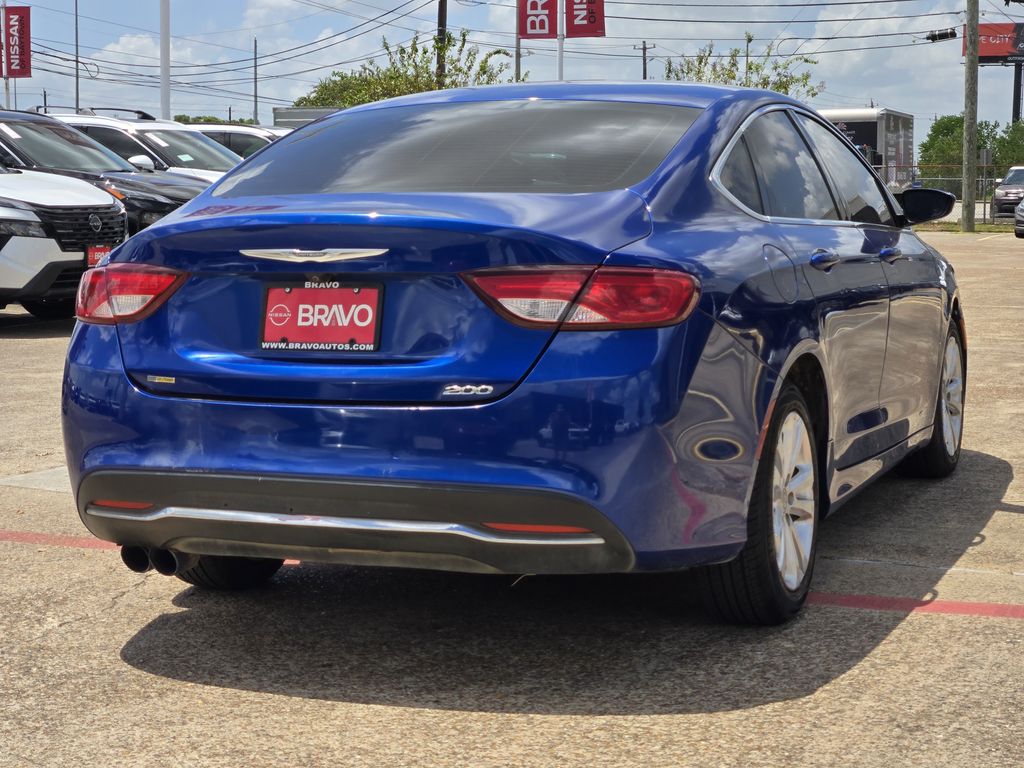 2016 Chrysler 200 Limited Blue at South Houston Nissan
