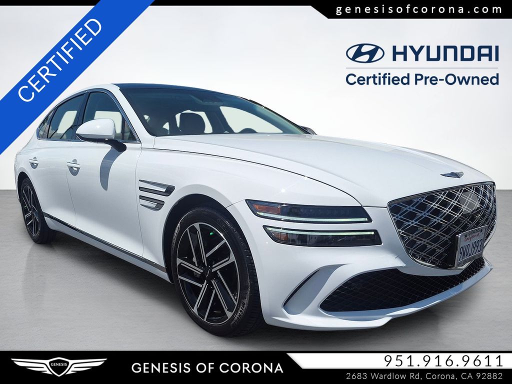White 2026 Genesis G80 Sedan All-Wheel Drive 8-Speed Automatic