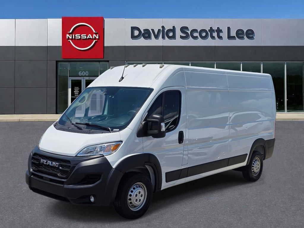 Bright White Clearcoat 2026 RAM ProMaster Van 9-Speed Automatic
