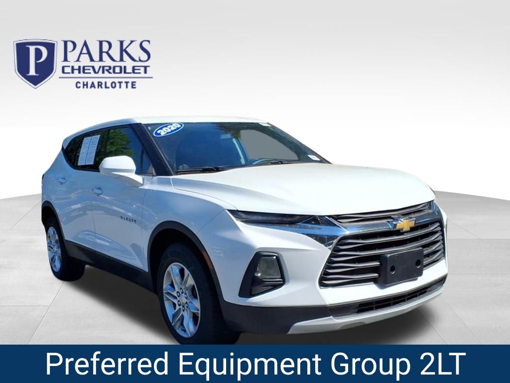 Summit White 2020 Chevrolet Blazer SUV / Crossover Front-Wheel Drive 9-Speed Automatic