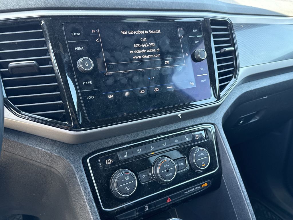 2020 Volkswagen Atlas Cross Sport 2.0T SEL White at DeMontrond Auto Country