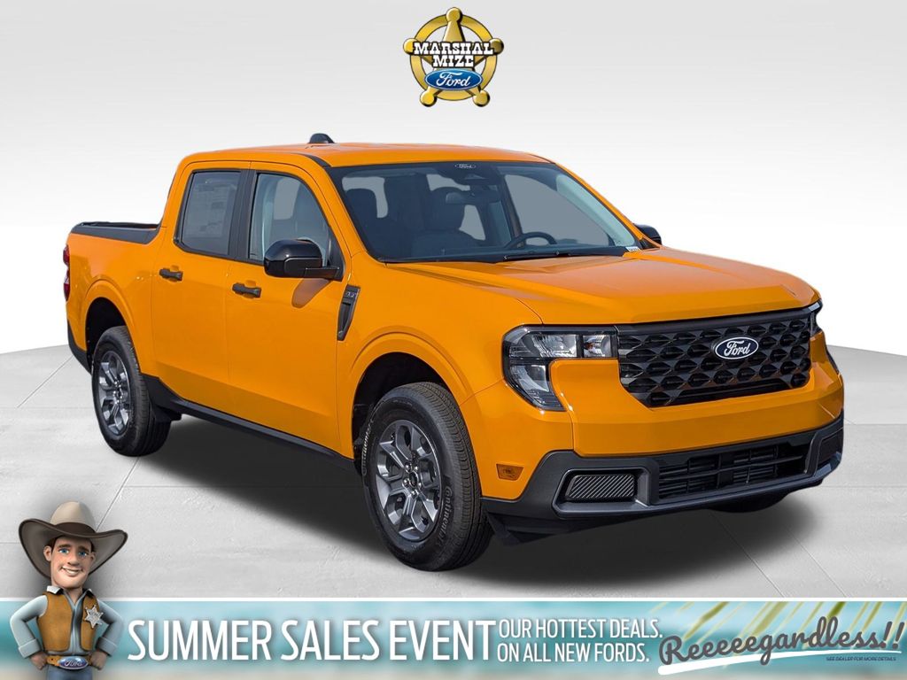 Orange Fury Metallic Tri-Coat 2026 Ford Maverick Pickup Truck All-Wheel Drive 8-Speed Automatic